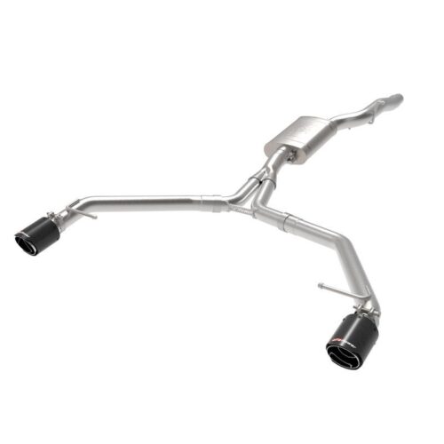 aFe MACH Force-Xp 3 to 2-1/2 IN Stainless Steel Axle-Back Exhaust w/ Carbon Tip