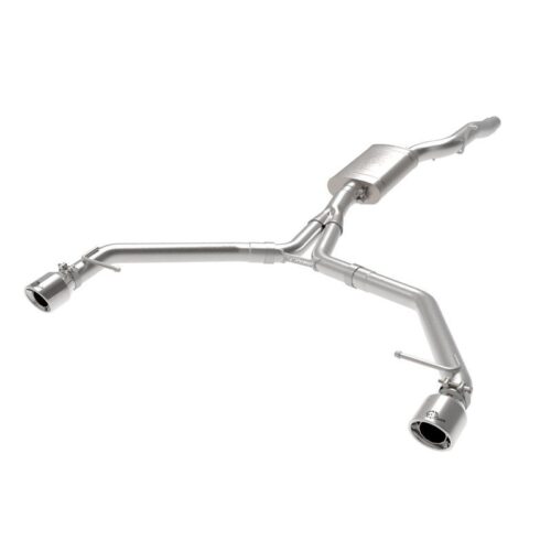 aFe MACH Force-Xp 3 to 2-1/2 IN Stainless Steel Axle-Back Exhaust w/Polished Tip – 49-36437-P