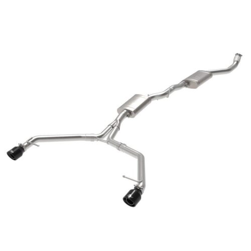 aFe MACH Force-Xp 3 to 2-1/2 IN Stainless Steel Cat-Back Exhaust w/Black Tip Aud