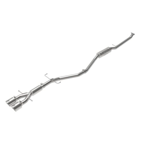 aFe Takeda 2-1/2 IN 304 Stainless Steel Cat-Back Exhaust System w/ Polished Tips – 49-36619-P