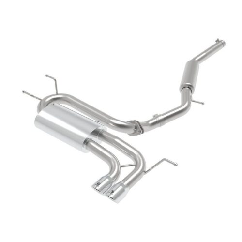 aFe Takeda 2-1/2 IN 304 Stainless Steel Cat-Back Exhaust w/ Polished Tip Mazda M