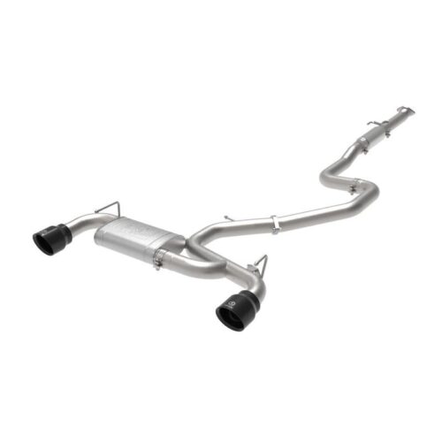 aFe Takeda 3 IN 304 Stainless Steel Cat-Back Exhaust System w/ Black Tips Hyunda