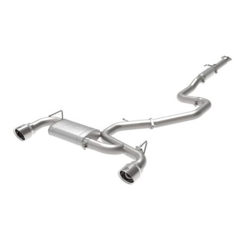 aFe Takeda 3 IN 304 Stainless Steel Cat-Back Exhaust System w/ Polished Tips Hyu