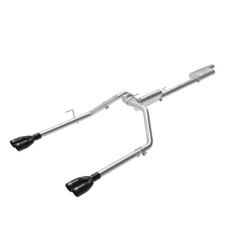 aFe Vulcan Series 3 IN 304 Stainless Steel Cat-Back Exhaust System Black Jeep Gl