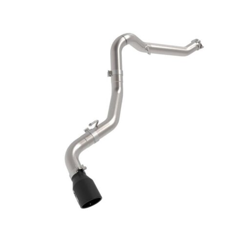 aFe Vulcan Series 3 IN 304 Stainless Steel DPF-Back Exhaust System w/Black Tip J