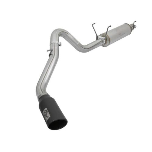 aFe MACH Force-Xp 4in Cat-Back Stainless Steel Side Exit Exhaust System w/ Black