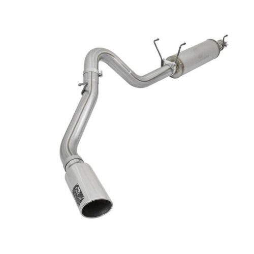 aFe MACH Force-Xp 4in Cat-Back Stainless Steel Side Exit Exhaust w/ Polished Tip