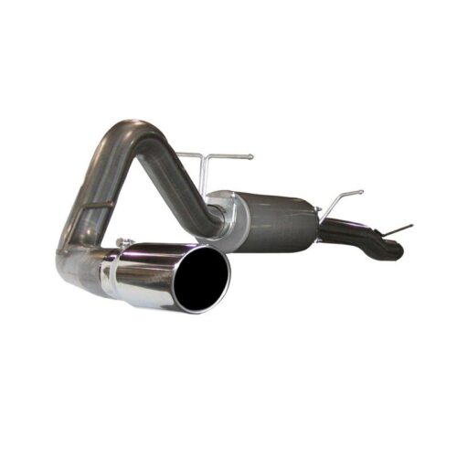 aFe Large Bore-HD 4in 409 Stainless Steel Cat-Back Exhaust System Ford Diesel Tr – 49-43003