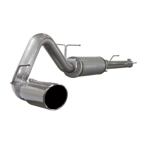 aFe Large Bore-HD 4in 409 Stainless Steel Cat-Back Exhaust System Ford Excursion