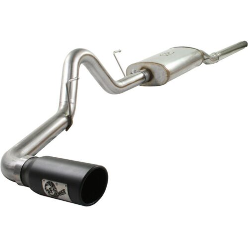 aFe MACH Force-Xp 3in 409 Stainless Steel Cat-Back Exhaust System w/Black Tip Fo – 49-43011-B