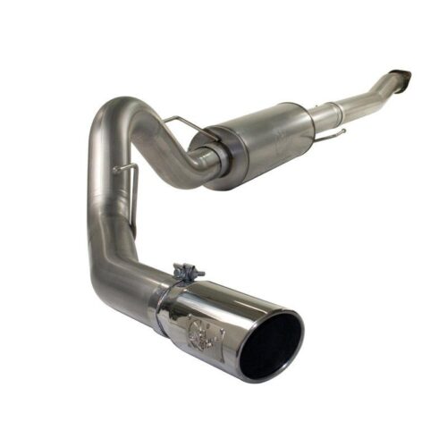 aFe MACH Force-Xp 4in 409 Stainless Steel Cat-Back Exhaust System w/Polished Tip – 49-43041-P