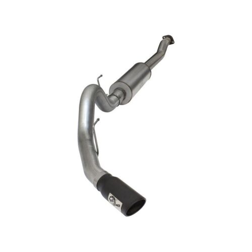 aFe MACH Force-Xp 4in Stainless Steel Cat-Back Exhaust System w/Black Tip