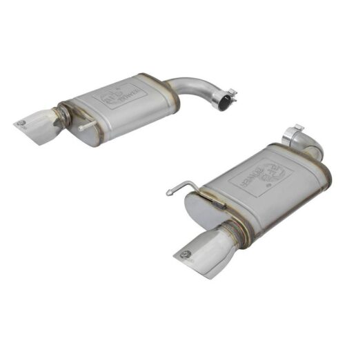 aFe MACH Force-Xp 2-1/2in 409 Stainless Steel Axle-Back Dual Exhaust w/Polished