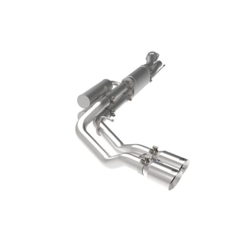 aFe Rebel Series 3 IN 409 Stainless Steel Cat-Back Exhaust System w/Polished Tip