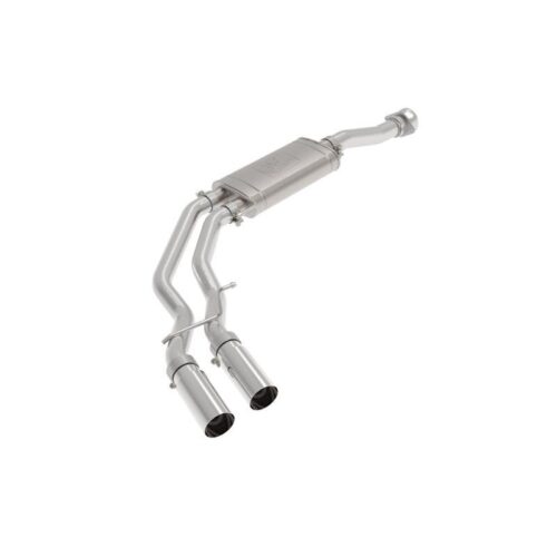 aFe Rebel Series 3 IN to 2-1/2 IN 409 Stainless Steel Cat-Back Exhaust w/ Polish – 49-43128-P