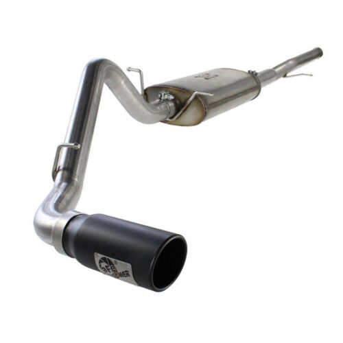 aFe MACH Force-Xp 3in Stainless Steel Cat-Back Exhaust System w/Black Tip – 49-44038-B