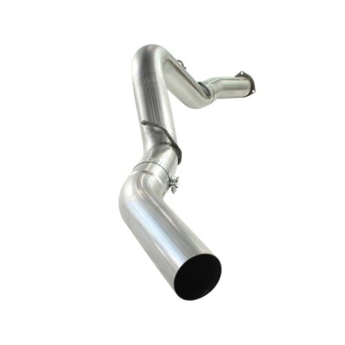 aFe Large Bore-HD 5in 409 Stainless Steel DPF-Back Exhaust System GM Diesel Truc – 49-44040