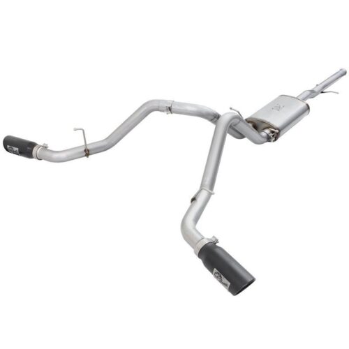 aFe MACH Force-Xp 3in Stainless Steel Cat-Back Exhaust System w/Black Tip – 49-44057-B