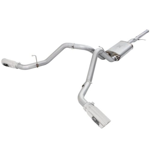 aFe MACH Force-Xp 3in 409 Stainless Steel Cat-Back Exhaust System w/Polished Tip – 49-44057-P