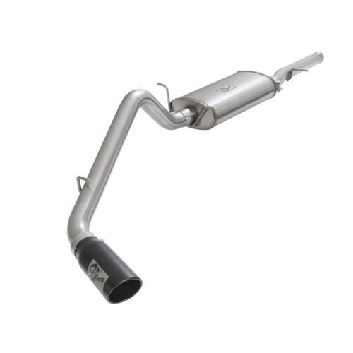 aFe MACH Force-Xp 3in Stainless Steel Cat-Back Exhaust System w/Black Tip – 49-44072-B