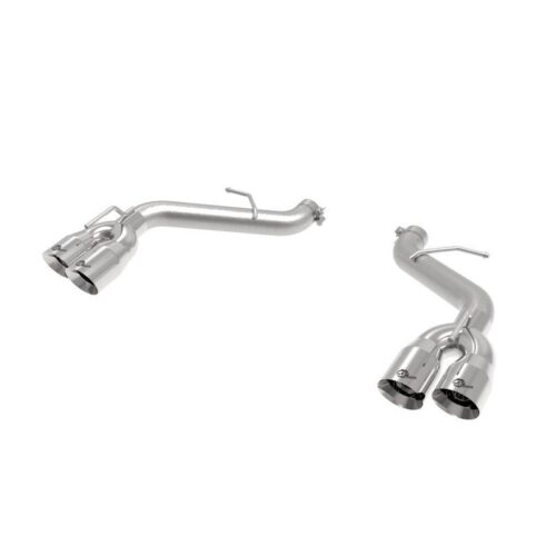 aFe MACH Force-Xp 2-1/2 IN 409 Stainless Steel Axle-Back Exhaust System Polished – 49-44119NM-P