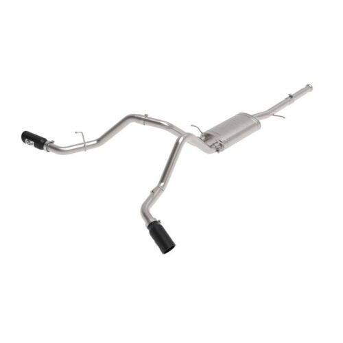 aFe Apollo GT Series 3 IN Cat-Back Exhaust System w/ Dual Rear-Side Exit Black T