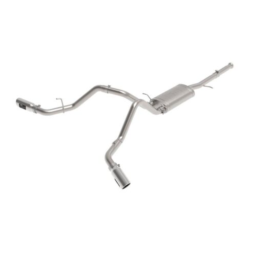 aFe Apollo GT Series 3 IN Cat-Back Exhaust System w/ Dual Rear-Side Exit Polish