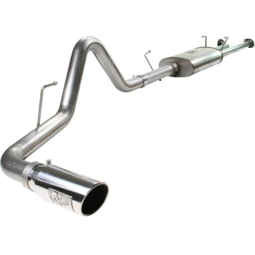 aFe MACH Force-Xp 3in 409 Stainless Steel Cat-Back Exhaust System w/Polished Tip – 49-46006-P