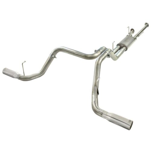 aFe MACH Force-Xp 2-1/2in to 3in 409 Stainless Steel Cat-Back Exhaust w/Polished – 49-46014-P