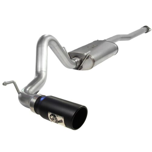 aFe MACH Force-Xp 3in Stainless Steel Cat-Back Exhaust System w/Black Tip Toyota – 49-46022-B