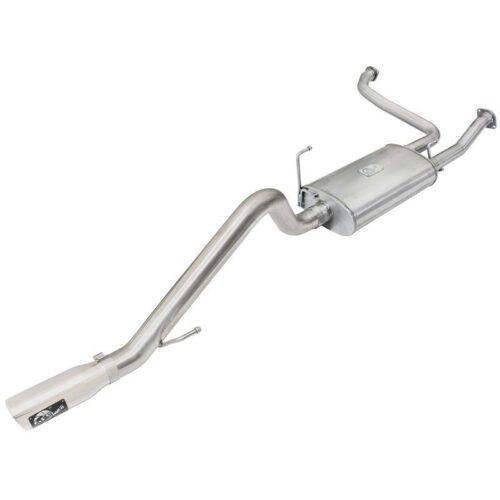 aFe MACH Force-Xp 3in 409 Stainless Steel Cat-Back Exhaust System w/Polished Tip – 49-46110-P