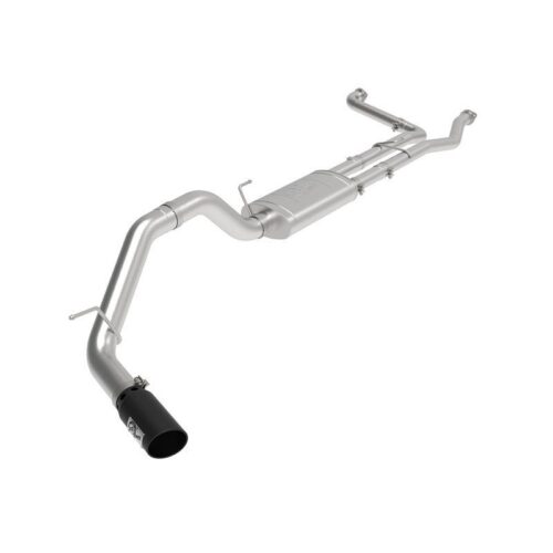 aFe MACH Force-XP 3 IN to 4 IN 409 Stainless Steel Cat-Back Exhaust System Black