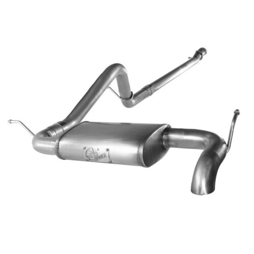 aFe MACH Force-Xp 2-1/2in Stainless Steel Cat-Back High Tuck Exhaust System Jeep – 49-46212