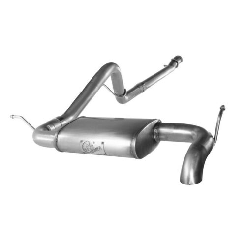 aFe MACH Force-Xp 2-1/2in Stainless Steel Cat-Back High Tuck Exhaust System Jeep – 49-46214