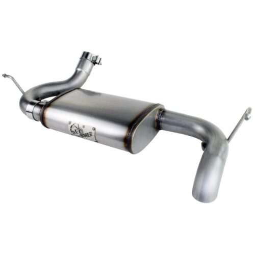 aFe MACH Force-Xp 2-1/2in 409 Stainless Steel Axle-Back Exhaust System Jeep Wran