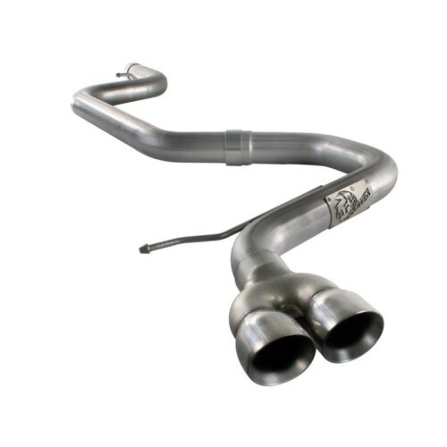 aFe Large Bore-HD 2-1/2in 409 Stainless Steel Cat-Back Exhaust System Volkswagen – 49-46402