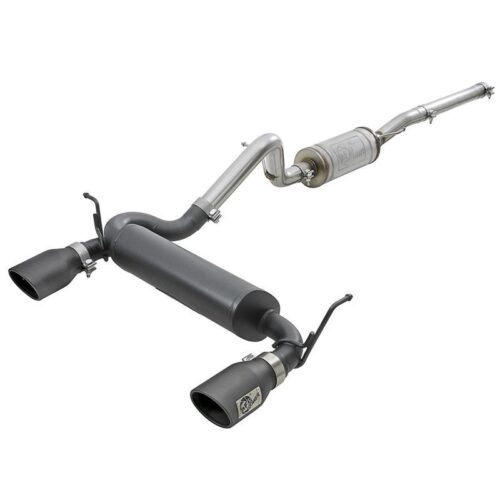 aFe Exhaust System Jeep Wrangler (JK) 07-18 V6-3.6L & 3.8L – 49-48062-B