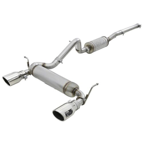 aFe Exhaust System Jeep Wrangler (JK) 07-18 V6-3.6L & 3.8L – 49-48062-P