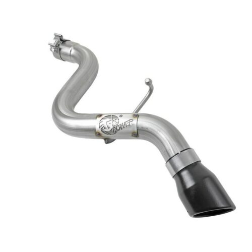 aFe MACH Force-Xp 409 Stainless Steel Axle-Back Exhaust System w/Black Tip Jeep