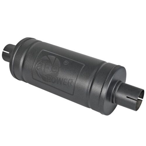 aFe Muffler 2-1/2 IN Inlet & Outlet Center/Center 14 IN L x 6 IN Dia.