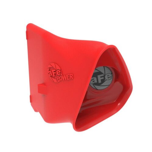 aFe Magnum FORCE Dynamic Air Scoop Red Ford Mustang 15-20 L4-2.3L (t)/V6-3.7L/V8