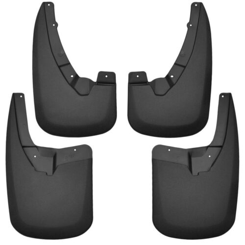 HUSKY Front and Rear Mud Guard Set 2009-2017 Dodge Ram 1500 Vehicle Does Not Hav