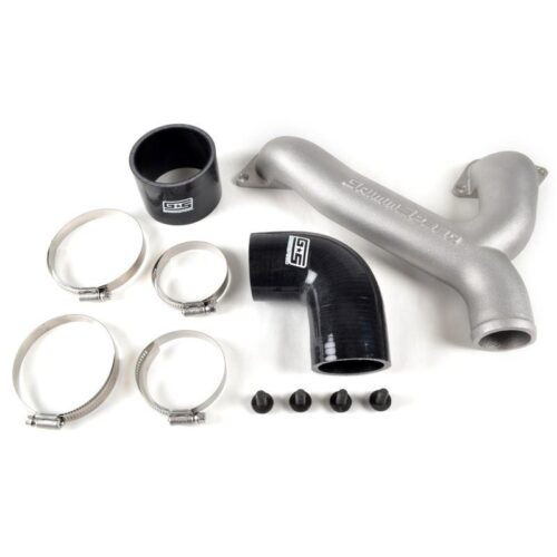 Grimmspeed Top Mount Intercooler Y-Pipe Kit Black For Subaru 04-21 STI 02-07 WRX