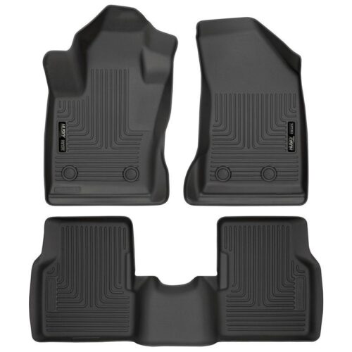 HUSKY Front & 2nd Seat Floor Liners 2017-2019 Jeep Compass Passenger Side has 2