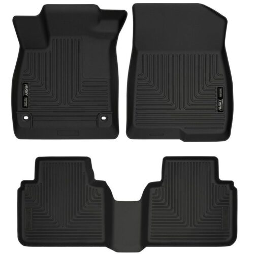 HUSKY Front & 2nd Seat Floor Liners 2018 Honda Accord Sedan