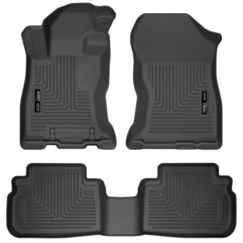 HUSKY Front & 2nd Seat Floor Liners 2019 Subaru Forester