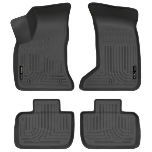 HUSKY Front & 2nd Seat Floor Liners 2011-2017 Chrysler 300 AWD, 2011-2017 Dodge