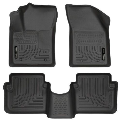 HUSKY Front & 2nd Seat Floor Liners 2011-2014 Chrysler 200 4 Door, 2011-2014 Dod