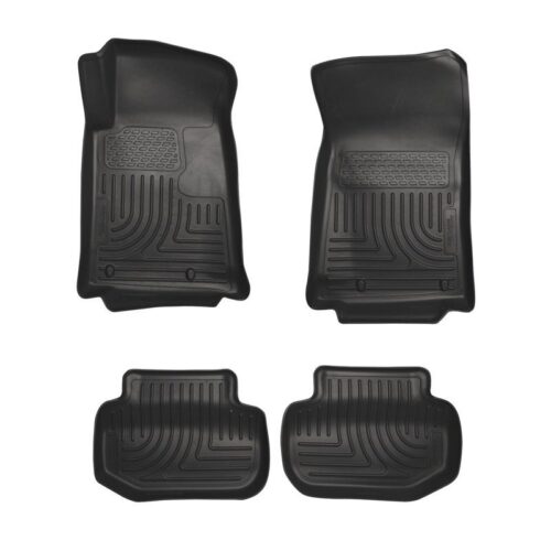 HUSKY Front & 2nd Seat Floor Liners 2011-2015 Chevrolet Camaro Convertible, 2010 – 98121