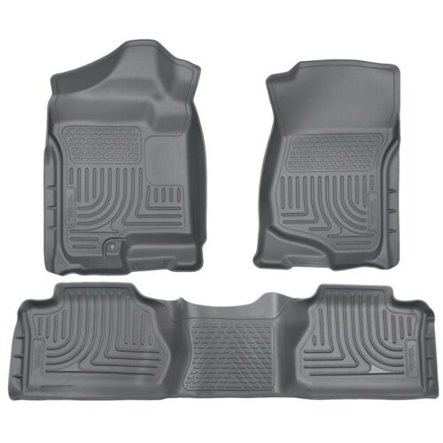 HUSKY Front & 2nd Seat Floor Liners (Footwell Coverage) 2007-2013 Chevrolet Silv – 98212